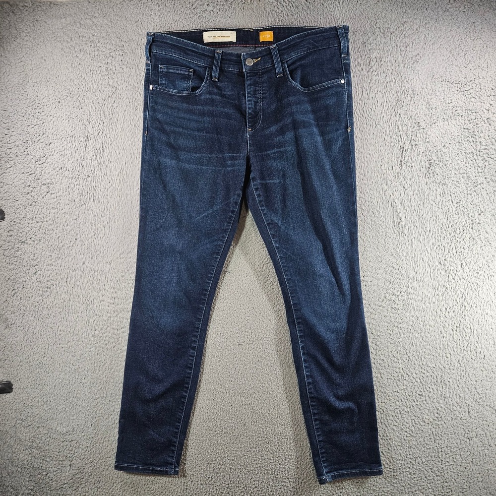 Pilcro and the Letterpress Womens Dark Wash Skinny Jeans Size 32 Denim‎ Pants
